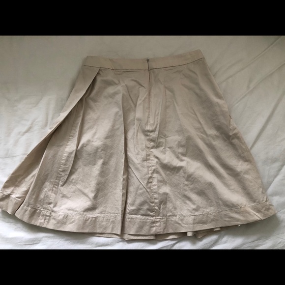 Theory pleated skirt khaki size 0 - Picture 4 of 4
